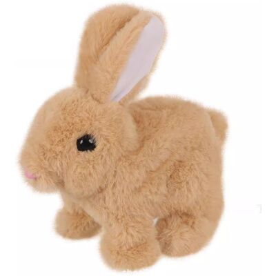KROVV Lapin Robot Interactif - Membres Mobiles Oreilles Oscillantes Réactif Au Toucher - Jouet En Peluche Électronique Pour Enfants - 1 Pièce - Publicité KROVV Lapin Robot Interactif - Membres Mobiles Oreilles Oscillantes Réactif Au Toucher - Jouet En Peluche Électronique Pour Enfants - 1 Pièce - Publicité