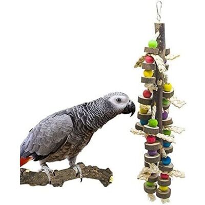 OEM Jouets Pour Oiseaux Jouets À Macher Pour Oiseaux En Bois Blocs Perroquet Déchirer Les Jouets Meilleurs Pour Pinson, Perruche, Perruches, Calopsittes, Conures, Oiseaux D'Amour - Publicité OEM Jouets Pour Oiseaux Jouets À Macher Pour Oiseaux En Bois Blocs Perroquet Déchirer Les Jouets Meilleurs Pour Pinson, Perruche, Perruches, Calopsittes, Conures, Oiseaux D'Amour - Publicité