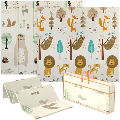 OEM Tapis De Jeu Pour Enfant Bebe. Tapis D'Éveil Bébé Pliable Épais Réversible En Mousse. 196 X 176 X 1.5 Cm. Multicolore - Publicité OEM Tapis De Jeu Pour Enfant Bebe. Tapis D'Éveil Bébé Pliable Épais Réversible En Mousse. 196 X 176 X 1.5 Cm. Multicolore - Publicité