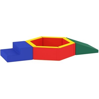 OEM Parcours Motricité Bébé En Mousse Epe Avec Piscine À Balles, Module Motricité Bébé Avec Housse En Pu, Multicolore - Publicité OEM Parcours Motricité Bébé En Mousse Epe Avec Piscine À Balles, Module Motricité Bébé Avec Housse En Pu, Multicolore - Publicité