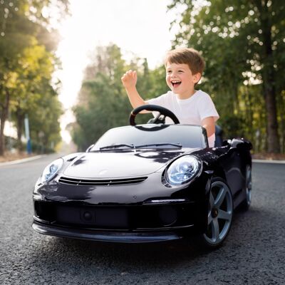 MIDUODUO Voiture Électrique Pour Enfants,télécommandable,musique,klaxon,usb,ceinture De Sécurité,pour 3 À 5 Ans,noire - Publicité MIDUODUO Voiture Électrique Pour Enfants,télécommandable,musique,klaxon,usb,ceinture De Sécurité,pour 3 À 5 Ans,noire - Publicité