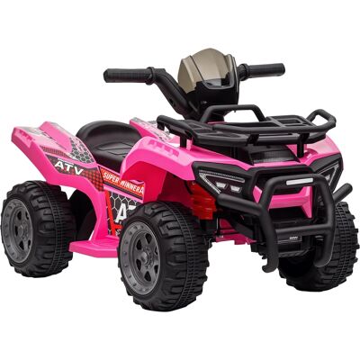 ALTHOME Quad Électrique 6 V Quad Avec Fonction Avant, Musique, Quad Électrique 1,5 À 3 Ans Rose - Publicité ALTHOME Quad Électrique 6 V Quad Avec Fonction Avant, Musique, Quad Électrique 1,5 À 3 Ans Rose - Publicité