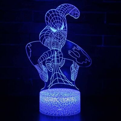 OEM Veilleuse veilleuse 3d Super Héros Jouet Spiderman Pour Garçon Veilleuse Pour Fête De Noël Ou D'Anniversaire Pour Enfants Filles Et Garçons (spiderman)-rapanda - Publicité OEM Veilleuse veilleuse 3d Super Héros Jouet Spiderman Pour Garçon Veilleuse Pour Fête De Noël Ou D'Anniversaire Pour Enfants Filles Et Garçons (spiderman)-rapanda - Publicité