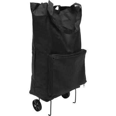 PUNNYB De Courses Pliable Avec Grand Sac Oxford Chariot De Courses - Publicité PUNNYB De Courses Pliable Avec Grand Sac Oxford Chariot De Courses - Publicité