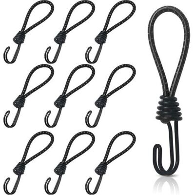 ACQUAVIVASTORE 10 Pièces Endeur En Caoutchouc Avec Crochets En Spirale, 16 Cm Crochet Tendeur Elastique Courts, Tendeurs De Bâche Avec Double Crochets, Tendeurs Universels Avec Attaches Pour Le Camping, Les Bagages - Publicité ACQUAVIVASTORE 10 Pièces Endeur En Caoutchouc Avec Crochets En Spirale, 16 Cm Crochet Tendeur Elastique Courts, Tendeurs De Bâche Avec Double Crochets, Tendeurs Universels Avec Attaches Pour Le Camping, Les Bagages - Publicité