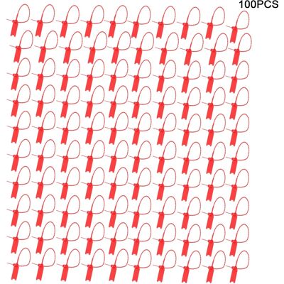 A MOON 100 Attaches De Câble Jetables Auto-bloquantes Antivol, Lot De 100, Pour Valise, Chaussures, Sac, Étiquette (rouge) - Publicité A MOON 100 Attaches De Câble Jetables Auto-bloquantes Antivol, Lot De 100, Pour Valise, Chaussures, Sac, Étiquette (rouge) - Publicité