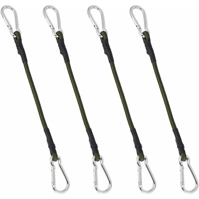 WQZW Lot De 4 Tendeurs Résistants De 30 Cm Pour Camping, Bagages, Voyages - Publicité WQZW Lot De 4 Tendeurs Résistants De 30 Cm Pour Camping, Bagages, Voyages - Publicité