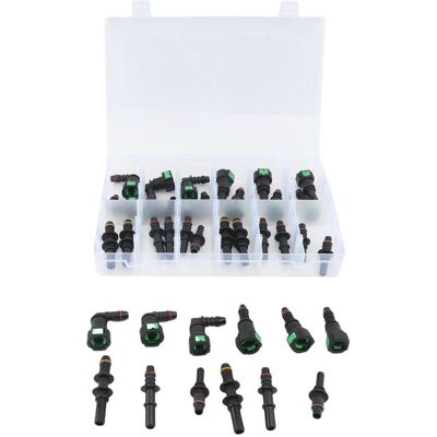 OEM Lot De 36 Raccords De Tuyau De Carburant À Fermeture Rapide Sae 9,89 Mm, 9,49 Mm, 7,89 Mm, 6,3 Mm, Connecteurs Droits Et Coudés, Pour Voiture, Moto, Bateau Id8 Mm, Id6 Mm, Id3 Mm (9 Tailles)-crezuo - Publicité OEM Lot De 36 Raccords De Tuyau De Carburant À Fermeture Rapide Sae 9,89 Mm, 9,49 Mm, 7,89 Mm, 6,3 Mm, Connecteurs Droits Et Coudés, Pour Voiture, Moto, Bateau Id8 Mm, Id6 Mm, Id3 Mm (9 Tailles)-crezuo - Publicité