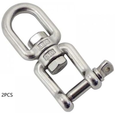 OEM Royaluxe-émerillon Manilles Chaînes D'Ancrage D'Amarrage Connecteur Pivotant En 304 Inox Pour Bateau Marine - 8mm - Publicité OEM Royaluxe-émerillon Manilles Chaînes D'Ancrage D'Amarrage Connecteur Pivotant En 304 Inox Pour Bateau Marine - 8mm - Publicité
