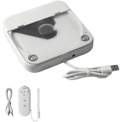 LEDE Lecteur Cd Universel Externe Pour Voiture - Lecteur Cd Portable Avec Câble Aux, Se Branche Sur Le Port Usb De La Voiture (blanc) - Publicité LEDE Lecteur Cd Universel Externe Pour Voiture - Lecteur Cd Portable Avec Câble Aux, Se Branche Sur Le Port Usb De La Voiture (blanc) - Publicité