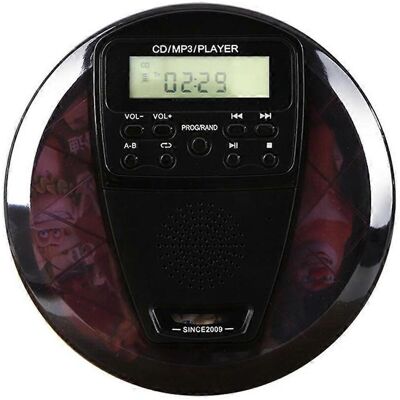 ALLAUVE Lecteur Cd Avec Écouteurs Walkman Personnel Pour Voiture, Voyage Et Maison - Publicité ALLAUVE Lecteur Cd Avec Écouteurs Walkman Personnel Pour Voiture, Voyage Et Maison - Publicité