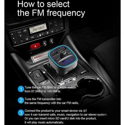 FLAMMKRAFT T25s Autoradio Mp3 Multifonction Bluetooth 5.0, Chargeur Usb Double, Mains Libres, Support Carte Tf, Clé Usb, Musique Voiture - Publicité FLAMMKRAFT T25s Autoradio Mp3 Multifonction Bluetooth 5.0, Chargeur Usb Double, Mains Libres, Support Carte Tf, Clé Usb, Musique Voiture - Publicité