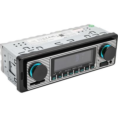 Vision Autoradio Fm Bluetooth 1 Din Avec Télécommande, Écran Led 7 Couleurs, Lecture De Musique Usb/mp3/wma/wav/sd/tf, Port De Chargement Usb (pas De Lecteur Cd) - Publicité Vision Autoradio Fm Bluetooth 1 Din Avec Télécommande, Écran Led 7 Couleurs, Lecture De Musique Usb/mp3/wma/wav/sd/tf, Port De Chargement Usb (pas De Lecteur Cd) - Publicité