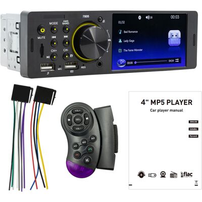 OEM Autoradio Simple Din 4,1 Pouces Avec Lecteur Mp5 Bluetooth, Radio Fm, Lecture De Cartes Tf/usb, Chargement Usb, Appels Mains Libres, Caméra De Recul Et Commandes Au Volant. Publicité OEM Autoradio Simple Din 4,1 Pouces Avec Lecteur Mp5 Bluetooth, Radio Fm, Lecture De Cartes Tf/usb, Chargement Usb, Appels Mains Libres, Caméra De Recul Et Commandes Au Volant. Publicité