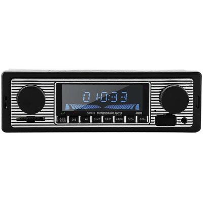 FLAMMKRAFT Titre : Autoradio Bluetooth Classic Mp3 Usb Sd Aux Fm 12v, Lecteur Musique Voiture Avec Mains-libres, Écran Lcd, Entrée Auxiliaire, Station De Bord Intégrée - Publicité FLAMMKRAFT Titre : Autoradio Bluetooth Classic Mp3 Usb Sd Aux Fm 12v, Lecteur Musique Voiture Avec Mains-libres, Écran Lcd, Entrée Auxiliaire, Station De Bord Intégrée - Publicité