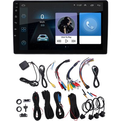 WEYTOLL Système De Navigation Gps Pour Voiture Avec Caméra Panoramique, Autoradio Universel, Lecteur Multimédia Bluetooth Et Écran Tactile Pour Android - Publicité WEYTOLL Système De Navigation Gps Pour Voiture Avec Caméra Panoramique, Autoradio Universel, Lecteur Multimédia Bluetooth Et Écran Tactile Pour Android - Publicité
