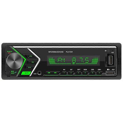 FLAMMKRAFT 1. Autoradio Mp3 12v Bluetooth Fm Usb Double Port Chargeur Carte Sd Télécommande Rétroéclairage Couleurs - Publicité FLAMMKRAFT 1. Autoradio Mp3 12v Bluetooth Fm Usb Double Port Chargeur Carte Sd Télécommande Rétroéclairage Couleurs - Publicité