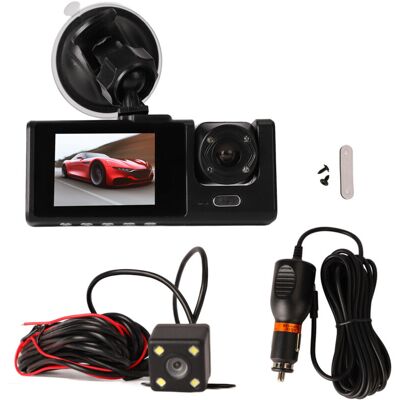 OEM Jeffergarden Caméra Embarquée 1080p Haute Définition, Grand Angle, Triple Caméra, Enregistreur De Conduite Pour Voiture-dou - Publicité OEM Jeffergarden Caméra Embarquée 1080p Haute Définition, Grand Angle, Triple Caméra, Enregistreur De Conduite Pour Voiture-dou - Publicité