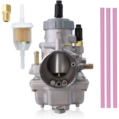 OEM Carburateur De Moto Pwk 34 Mm Pour Keihin, Honda, Yamaha, Suzuki, Kawasaki, K.t.m, Gy6, 125 Cc, 150 Cc, 170 Cc, 200 Cc, 250 Cc, 300 Cc, 2t, 4t - Chrome - Publicité OEM Carburateur De Moto Pwk 34 Mm Pour Keihin, Honda, Yamaha, Suzuki, Kawasaki, K.t.m, Gy6, 125 Cc, 150 Cc, 170 Cc, 200 Cc, 250 Cc, 300 Cc, 2t, 4t - Chrome - Publicité