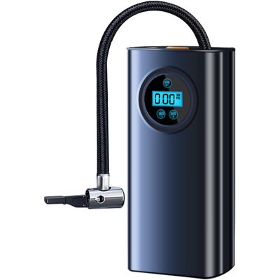 ALVIOR Compresseur À Air Portable - 150 Psi - Pompe À Pneus Électrique Rechargeable Sans Fil - Pour Voiture Moto Vélo - Affichage Numérique Lcd - 1 Pièce - Publicité ALVIOR Compresseur À Air Portable - 150 Psi - Pompe À Pneus Électrique Rechargeable Sans Fil - Pour Voiture Moto Vélo - Affichage Numérique Lcd - 1 Pièce - Publicité