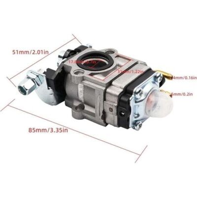 Nalookamic Carburateur Pour Débroussailleuse 52cc 49cc 43cc Carbu Kit Avec Joint, Tuyau, Bougie D'Allumage Et Filtre À Essence.carburateur Debroussailleuse-- - Publicité Nalookamic Carburateur Pour Débroussailleuse 52cc 49cc 43cc Carbu Kit Avec Joint, Tuyau, Bougie D'Allumage Et Filtre À Essence.carburateur Debroussailleuse-- - Publicité