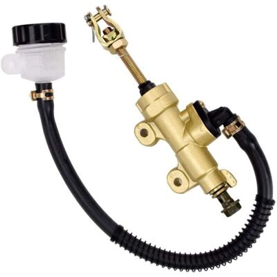 OEM Maître-cylindre Frein Arrière Universel Réservoir Compatible Moto Quad Motocross Aluminium Anodisé Montage Facile -ulisem - Publicité OEM Maître-cylindre Frein Arrière Universel Réservoir Compatible Moto Quad Motocross Aluminium Anodisé Montage Facile -ulisem - Publicité