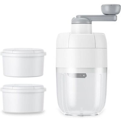 SANS MARQUE Rasoir À Glace Manuel, Machine À Cônes De Neige, Broyeur À Glace Pilée Portable Avec 2bacs À Glaçons Gratuits Pour La Maison Et - Publicité SANS MARQUE Rasoir À Glace Manuel, Machine À Cônes De Neige, Broyeur À Glace Pilée Portable Avec 2bacs À Glaçons Gratuits Pour La Maison Et - Publicité