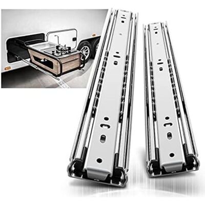 OEM Glissières Tiroir Robustes 400mm, Coulisse De Tiroir À Roulement À Billes À Extension Complète Rail, Capacité De Charge 68 Kg 1 Paire - Publicité OEM Glissières Tiroir Robustes 400mm, Coulisse De Tiroir À Roulement À Billes À Extension Complète Rail, Capacité De Charge 68 Kg 1 Paire - Publicité