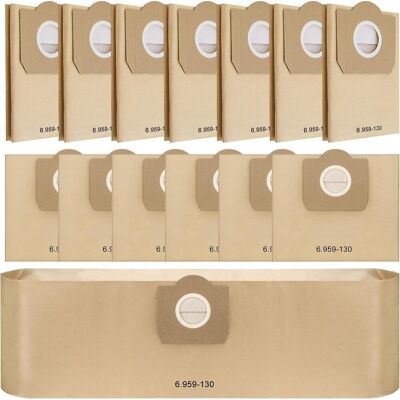 BRIANCON 14 Pièces Sac À Poussière Compatible Avec Kärcher Wd3 6.959-130.0, Sacs De Rechange Pour Aspirateur Compatible Avec Kärcher Wd3 1629, Mv3 A2201, A2204, A2504, A2554, A2251, A2604, Wd 3 Premium - Publicité BRIANCON 14 Pièces Sac À Poussière Compatible Avec Kärcher Wd3 6.959-130.0, Sacs De Rechange Pour Aspirateur Compatible Avec Kärcher Wd3 1629, Mv3 A2201, A2204, A2504, A2554, A2251, A2604, Wd 3 Premium - Publicité