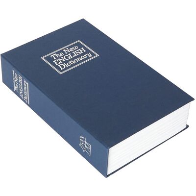 TOVBMUP Coffre-fort Pour Livres,boîte Secrète Pour Dictionnaire Avec Serrure À Combinaison,coffre-fort Caché Pour Livres (dictionnaire Bleu) - Publicité TOVBMUP Coffre-fort Pour Livres,boîte Secrète Pour Dictionnaire Avec Serrure À Combinaison,coffre-fort Caché Pour Livres (dictionnaire Bleu) - Publicité