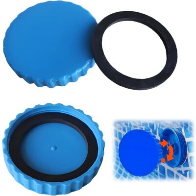Klvgtifs Pu - 2 Pièces Fermeture Hivernale Pour Piscines Intex,bouchons D'Hiver Étanches Pour Les Deux Connexions, Avec Joints Assortis, Antigel Et Etanche - Publicité Klvgtifs Pu - 2 Pièces Fermeture Hivernale Pour Piscines Intex,bouchons D'Hiver Étanches Pour Les Deux Connexions, Avec Joints Assortis, Antigel Et Etanche - Publicité