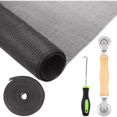 OEM Kit De Réparation Pour Portes Et Fenêtres Coulissantes En Fibre De Verre 122 X 254 Cm – Lot De 4 Avec Outil Roulant Et Système De Verrouillage - Publicité OEM Kit De Réparation Pour Portes Et Fenêtres Coulissantes En Fibre De Verre 122 X 254 Cm – Lot De 4 Avec Outil Roulant Et Système De Verrouillage - Publicité