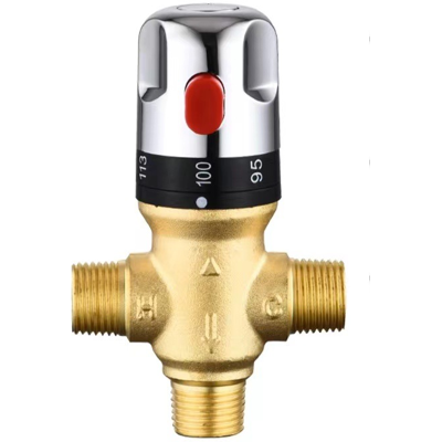 RUNXIZHOU Robinet De Régulation Thermostatique Réglable En Laiton - Publicité RUNXIZHOU Robinet De Régulation Thermostatique Réglable En Laiton - Publicité