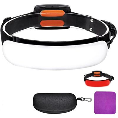OEM Lampe Frontale À Led, Lampe Frontale Cob Rechargeable Par Usb, Lampe Frontale Réglable De 1500 Lumens, Légère Et Étanche Pour Le Cyclisme, Le Camping, La Randonnée, La Pêche, Les Urgences - Publicité OEM Lampe Frontale À Led, Lampe Frontale Cob Rechargeable Par Usb, Lampe Frontale Réglable De 1500 Lumens, Légère Et Étanche Pour Le Cyclisme, Le Camping, La Randonnée, La Pêche, Les Urgences - Publicité
