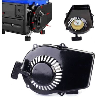OEM Démarreur À Tirette Pour Tondeuse À Gazon Yamaha Et650 Et950, Moteur À Rappel, Générateur Noir - Publicité OEM Démarreur À Tirette Pour Tondeuse À Gazon Yamaha Et650 Et950, Moteur À Rappel, Générateur Noir - Publicité