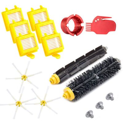 OEM Remplaçant Brosse Kit Pièces Accessoires Pour Irobot Roomba Série 700 760 761 765 770 772 776 780 785 786 790un Kit De 13 - Publicité OEM Remplaçant Brosse Kit Pièces Accessoires Pour Irobot Roomba Série 700 760 761 765 770 772 776 780 785 786 790un Kit De 13 - Publicité