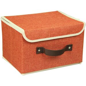 SERBIA Boîte de rangement pliable orange 26 x 20 x
