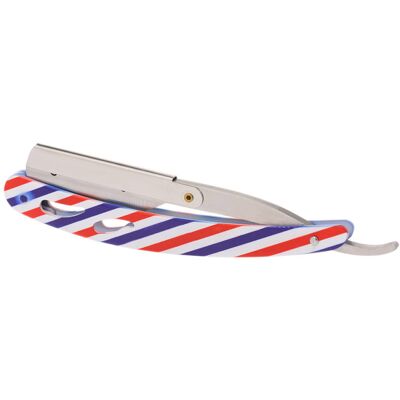 OEM Rasoir De Coiffure À Lame Droite En Acier Inoxydable, Pliable Et Sécurisé Pour Salon De Coiffure, Outil De Rasage Coloré - Publicité OEM Rasoir De Coiffure À Lame Droite En Acier Inoxydable, Pliable Et Sécurisé Pour Salon De Coiffure, Outil De Rasage Coloré - Publicité