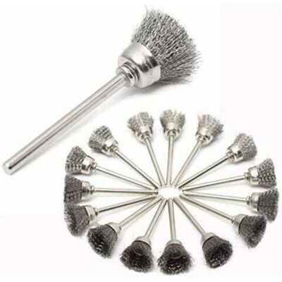 OEM Ensemble De 45pcs Fil D'Acier Inoxydable Brosse Métallique De Forage Brosses Dremel Accessoires De Outils Rotatifs Pour Nettoyage Polissage - Publicité OEM Ensemble De 45pcs Fil D'Acier Inoxydable Brosse Métallique De Forage Brosses Dremel Accessoires De Outils Rotatifs Pour Nettoyage Polissage - Publicité