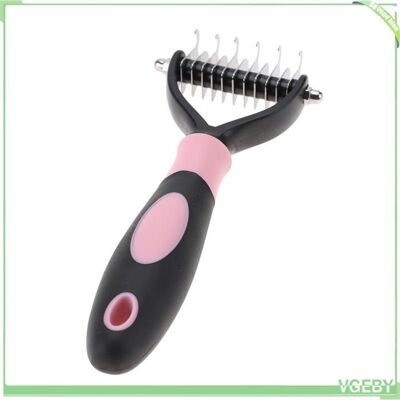 OEM Peigne À Nœuds - Fafeicy - 2 Faces Inox - Lames Inoxydables - Poignée Ergonomique - Dents Arrondies - Publicité OEM Peigne À Nœuds - Fafeicy - 2 Faces Inox - Lames Inoxydables - Poignée Ergonomique - Dents Arrondies - Publicité