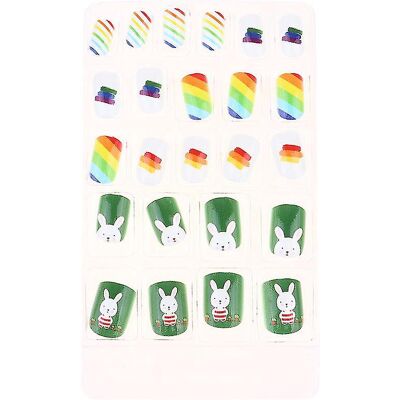 YUDO 24 Autocollants Pour Ongles Pour Enfants - Publicité YUDO 24 Autocollants Pour Ongles Pour Enfants - Publicité