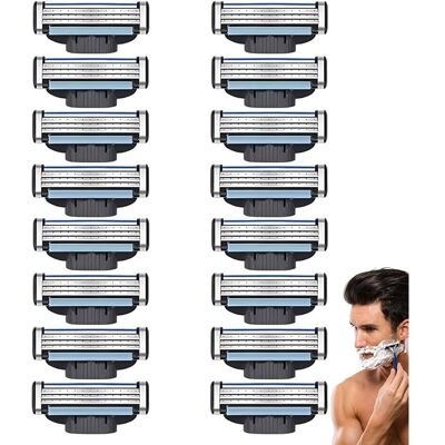 SANS MARQUE One Blade Lames, 16 Pièces Lames De Rasoir 3 Couches Bleu Noir Pour Rasage Précis Et Doux - Publicité SANS MARQUE One Blade Lames, 16 Pièces Lames De Rasoir 3 Couches Bleu Noir Pour Rasage Précis Et Doux - Publicité