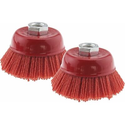 SANS MARQUE Filament En Nylon Abrasif Coupe Brosse En Acier Filetage Interne M14x2 ,75mm Rouge ,(2pcs) - Publicité SANS MARQUE Filament En Nylon Abrasif Coupe Brosse En Acier Filetage Interne M14x2 ,75mm Rouge ,(2pcs) - Publicité