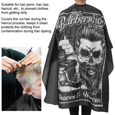 OEM Tablier De Coiffure Antistatique Pour Salon De Coiffure À Domicile (160 X 140 Cm) - Publicité OEM Tablier De Coiffure Antistatique Pour Salon De Coiffure À Domicile (160 X 140 Cm) - Publicité