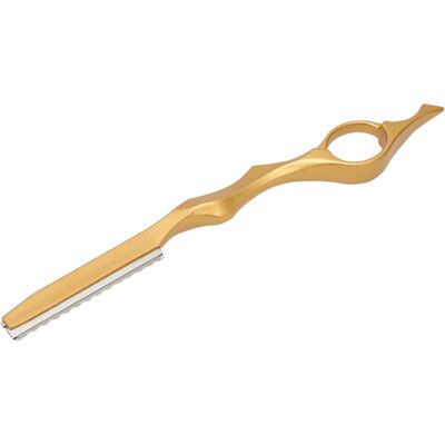 OEM Rasoir À Cheveux Effiler, Rasoir De Coiffure Professionnel, Coupe Et Texturisation, Rasoir Gold - Publicité OEM Rasoir À Cheveux Effiler, Rasoir De Coiffure Professionnel, Coupe Et Texturisation, Rasoir Gold - Publicité