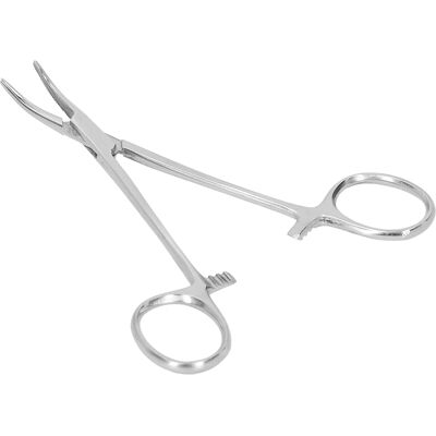ZOTERNEN Pince À Épiler Courbée 12,5 Cm – Inox – Accessoire Bétail - Publicité ZOTERNEN Pince À Épiler Courbée 12,5 Cm – Inox – Accessoire Bétail - Publicité