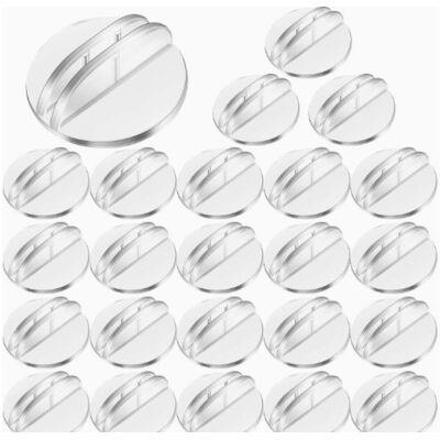 CCYKXA 25pièces Supports De Cartes De Jeu En Plastique Transparent,porte Étiquettes De Prix,en Acrylique Pour Jeux De Société,marqueurs De Fête (transparent) - Publicité CCYKXA 25pièces Supports De Cartes De Jeu En Plastique Transparent,porte Étiquettes De Prix,en Acrylique Pour Jeux De Société,marqueurs De Fête (transparent) - Publicité