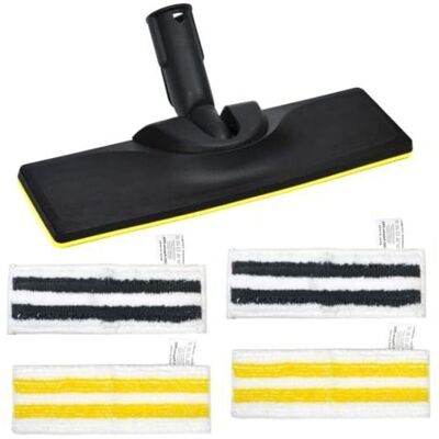 Scotch Set De Buses De Sol Compatible Avec Kärcher Sc2 Sc3 Sc4 Sc5, Accessoire De Remplacement Compatible Avec Kärcher Easyfix Nettoyeur Vapeur, Avec 1 Buse De Sol, 4 Serpillères En Microfib - Publicité Scotch Set De Buses De Sol Compatible Avec Kärcher Sc2 Sc3 Sc4 Sc5, Accessoire De Remplacement Compatible Avec Kärcher Easyfix Nettoyeur Vapeur, Avec 1 Buse De Sol, 4 Serpillères En Microfib - Publicité