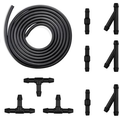 SANS MARQUE Kit De Tuyau Liquide Essuie Glace, 3m - Buse D'Essuie-glace Brouillard Lave-linge Tuyau De Pulvérisation, Avec Raccord De Tuyau 9 Pièces - Publicité SANS MARQUE Kit De Tuyau Liquide Essuie Glace, 3m - Buse D'Essuie-glace Brouillard Lave-linge Tuyau De Pulvérisation, Avec Raccord De Tuyau 9 Pièces - Publicité