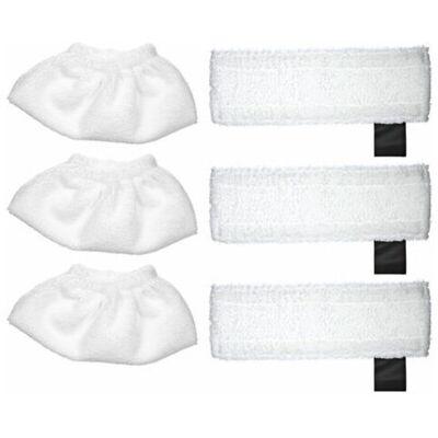 SANS MARQUE Convient Pour Le Nettoyeur Vapeur Karcher Sc2 / Sc3 / Sc4 / Sc5, Tissu De Couverture 3 Pieces + Chiffon De Sol 3 Pieces - Publicité SANS MARQUE Convient Pour Le Nettoyeur Vapeur Karcher Sc2 / Sc3 / Sc4 / Sc5, Tissu De Couverture 3 Pieces + Chiffon De Sol 3 Pieces - Publicité